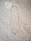 Labradorite Necklace - Lilac Alexandrite Crystal