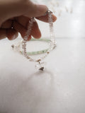 Clear Crystal Quartz Bracelet