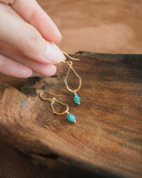 Apatite Drop earrings