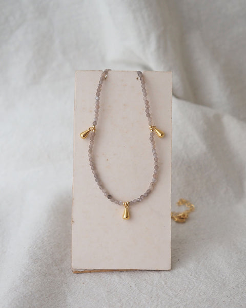 Diadem Necklace in Moonstone