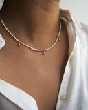 Diadem Necklace in Pearl (Demi fine)