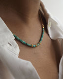Turquoise Summer Necklace (Demi fine)