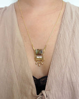 Lightcatcher Necklace - Serpentine Marble