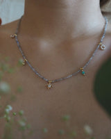 Constellation Necklace in Labradorite