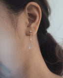 Droplet Earrings - Chalcedony