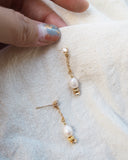 Droplet Earrings - Pearl