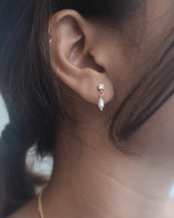 Aries Earrings - Pearl