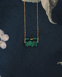 Green Shelf Necklace