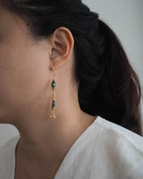 Anemone Chandelier Earrings in Jasper