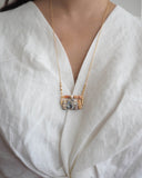 Pink Shelf Necklace